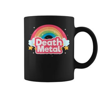 Death Metal Rainbow Rock Groupe De Musique Musicien Tasse - Cadeauxyz