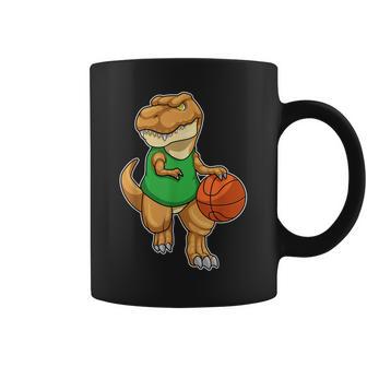Dinosaure Basketteur Basketport Tasse - Cadeauxyz