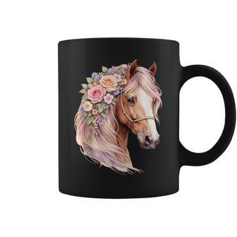 Disfraz De Caballo Floral Para Niña In Mangas Taza de café - Regaloses