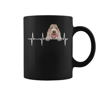 Divertido Latido Del Corazón Del Perro Para Los Amantes De Grand Basset Griffonendeen Taza de café - Regaloses