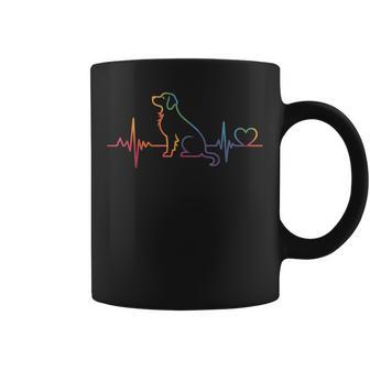 Dog Lover Heartbeat Pet Lover Coffee Mug - Thegiftio UK