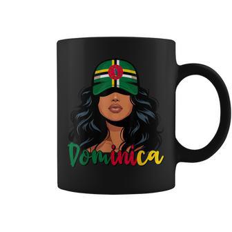 Dominican Girl Dominica Flag Proud Dominican Women Coffee Mug - Thegiftio UK