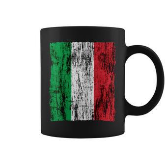 Drapeau De L'italie Patriotique Drapeau Italienintageieilli Tasse - Cadeauxyz