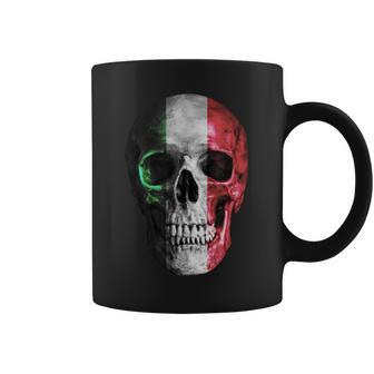 Drapeau Italien Tête De Mort Tasse - Cadeauxyz