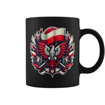 Drapeau Polonaisintage Drapeau De La Pologne Aigle Rétro Tasse - Cadeauxyz