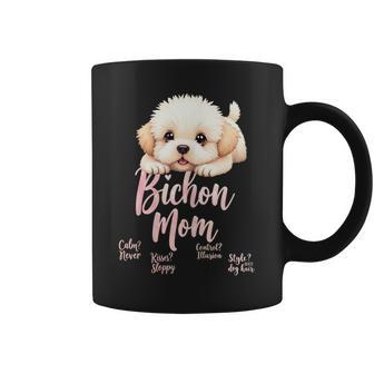 Drôle Bichon Maman Chien Bichon Frise Mama Humour Citation Tasse - Cadeauxyz