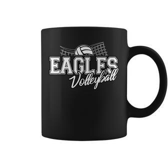 Eagles Volleyball Back To School Spirit Coffee Mug - Thegiftio UK