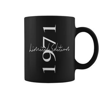 Edición Limitada 1971 Cumpleaños 1971 Nacido En 1971Intage Cuello Taza de café - Regaloses