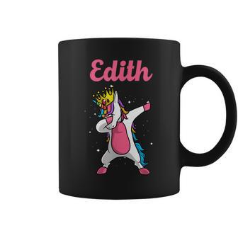 Edith Cadeau D'anniversaire Personnalisé Licorne Queen Tasse - Cadeauxyz