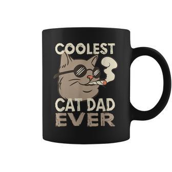 El Padre Gato Más Guay De Todos Los Tiempos Día Del Padre Taza de café - Regaloses