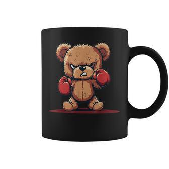 Ensemble Ours En Peluche En Colère Et Gants De Boxe Tasse - Cadeauxyz
