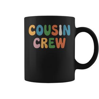 Equipo De Primos Reunión Familiar Divertida Y Colorida Taza de café - Regaloses