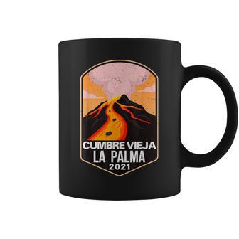 Erupción Delolcán La Palma Islas Canarias Cumbreieja Taza de café - Regaloses