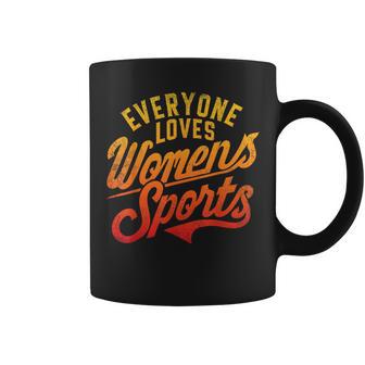 Everyone Loves Women's Sports Women's Athletic Support Coffee Mug - Thegiftio UK