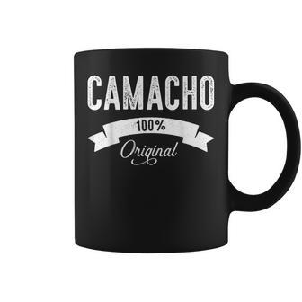 Familia Apellido Camacho Reunion Apellido Etiqueta Taza de café - Regaloses