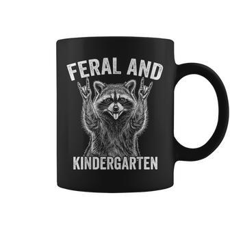 Feral And Kindergarten Outfit Boys Girls Back To School Coffee Mug - Thegiftio UK