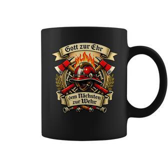 Feuerwehr Gott Zur Ehr Dem Nächsten Zur Wehr Tassen - Geschenkecke