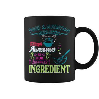 Food Nutrition Services Being Our Is Awesome Lunch Lady Coffee Mug | Seseable UK