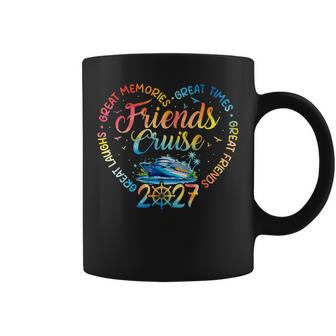 Friends Cruise 2027 Vacation Trip Cruising Friend Matching Coffee Mug | Seseable UK