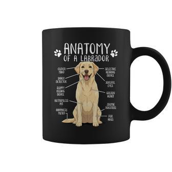 Anatomy Labrador Retriever Yellow Lab Dog Owner Coffee Mug - Thegiftio UK