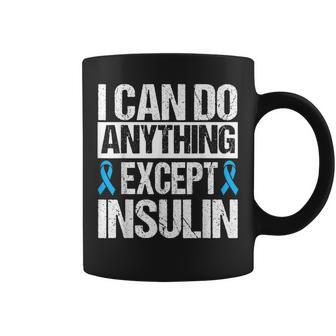 Diabeticupport Diabetes Concientización T1d Warrior Taza de café - Regaloses