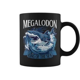 Megalodon Shark Animal Megalodon King Of The Sea Coffee Mug - Thegiftio UK