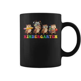 Owl Kindergarten Back To School Teacher Student Coffee Mug | Seseable UK