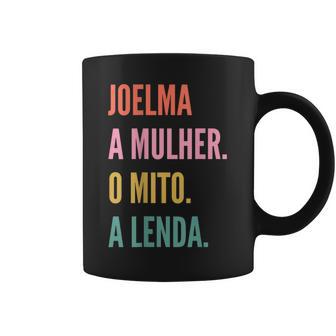 Portuguese First Name Joelma Taza de café - Regaloses