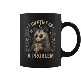 Possum Humour I-Identify-As A Problem Citationarcastique Tasse - Cadeauxyz