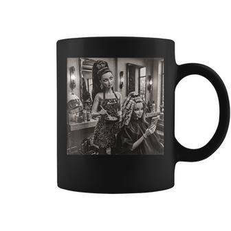 Salon Doll Face Meme Coffee Mug | Seseable UK