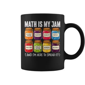 Teacher Math Is My Jam Kids Boys Girls Coffee Mug | Seseable UK