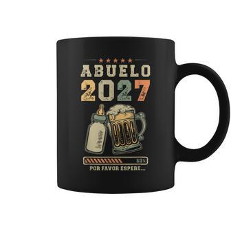 Futuro Abuelo 2027Oy Aer Abuelo Esperando Nieto Taza de café - Regaloses