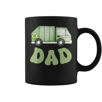 Garbage Truck Dad Of The 1St Birthday Boy Family Matching Coffee Mug | Seseable UK