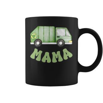 Garbage Truck Mama Of The 1St Birthday Boy Family Matching Coffee Mug | Seseable UK
