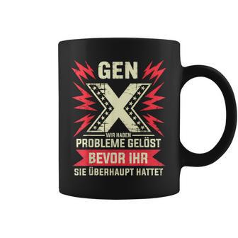 Gen X – Probleme Gelöst Bevor Ihrie Erkannt Habt Retro Tassen - Geschenkecke
