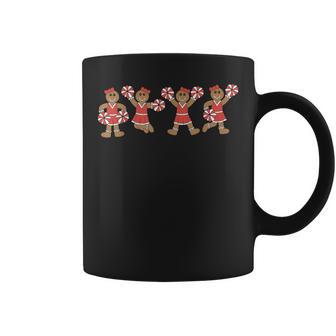 Gingerbread Cheerleader Team Cheerleading Christmas Sports Coffee Mug - Thegiftio UK