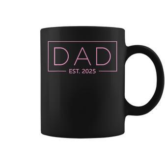 Girl Dad Est 2025 Niña Padre 2025 Niña Papá 2025 Taza de café - Regaloses