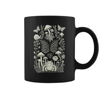 Goblincore Aesthetic Frog Mushroom Forest Nature Cottagecore Coffee Mug - Thegiftio UK