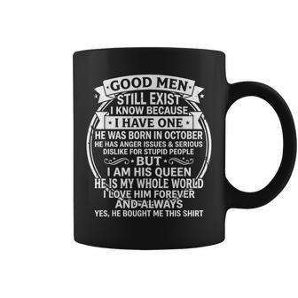 Good Still Exist He Was Born In October Birthday Coffee Mug - Thegiftio UK