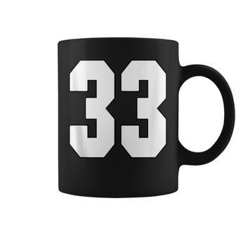 Gran 33 Jersey Número 33 Uniforme Mayor Jugador Favorito De Los Fanáticos In Mangas Taza de café - Regaloses