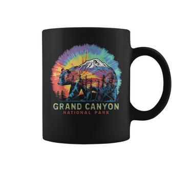 Grand Canyon National Park Arizona Trip Hiking Tie Dye Coffee Mug - Thegiftio UK