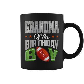 Grandma Of The Birthday Boy Football Party Family Matching Coffee Mug | Seseable UK