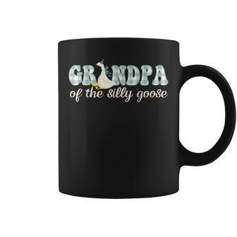 Grandpa Of The Silly Goose Birthday Party Matching Family Coffee Mug - Thegiftio UK