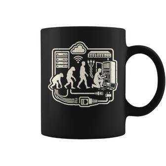 Graphique D'administration De L'infrastructure Informatique Evolution De L'ingénieur Réseau Tasse - Cadeauxyz
