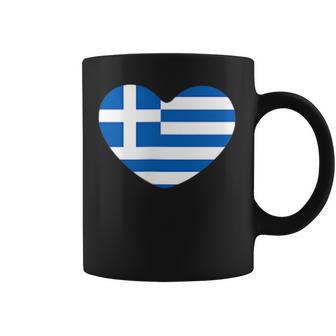 Griechenland Flagge Herz Ich Liebe Griechenland Tassen - Geschenkecke