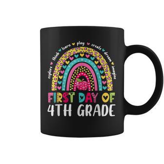 Groovy 4Th Grade Back To School First Day Of Fourth Grade Coffee Mug | Seseable UK