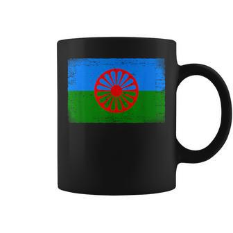 Gypsies Calé Flag Roma Gypsy Flag Taza de café - Regaloses