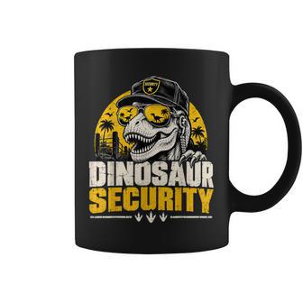 Halloween Dinosaur Security Mom Dad Men Coffee Mug | Seseable UK
