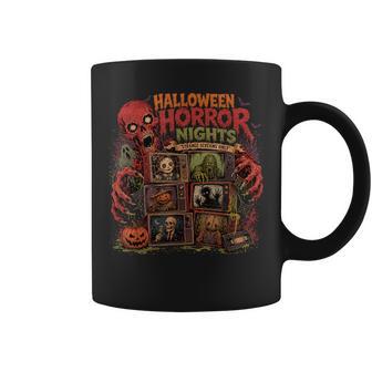 Halloween Horror Nights Retro 90S Tv Vhs Vintage Spooky Coffee Mug - Thegiftio UK