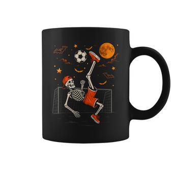 Halloween Skeleton Soccer Player Costume Boys Kids Coffee Mug - Thegiftio UK